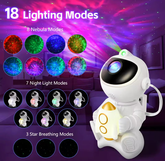 Proiettore led a forma di astronauta