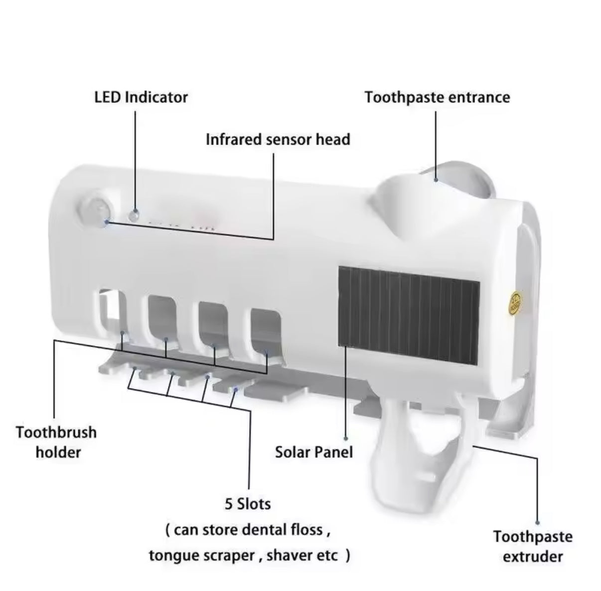 Porta spazzolini Smart