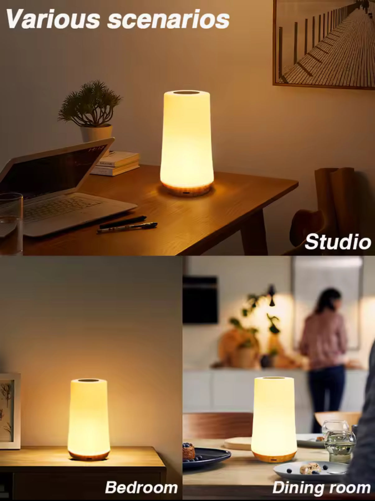 Lampada da notte e relax