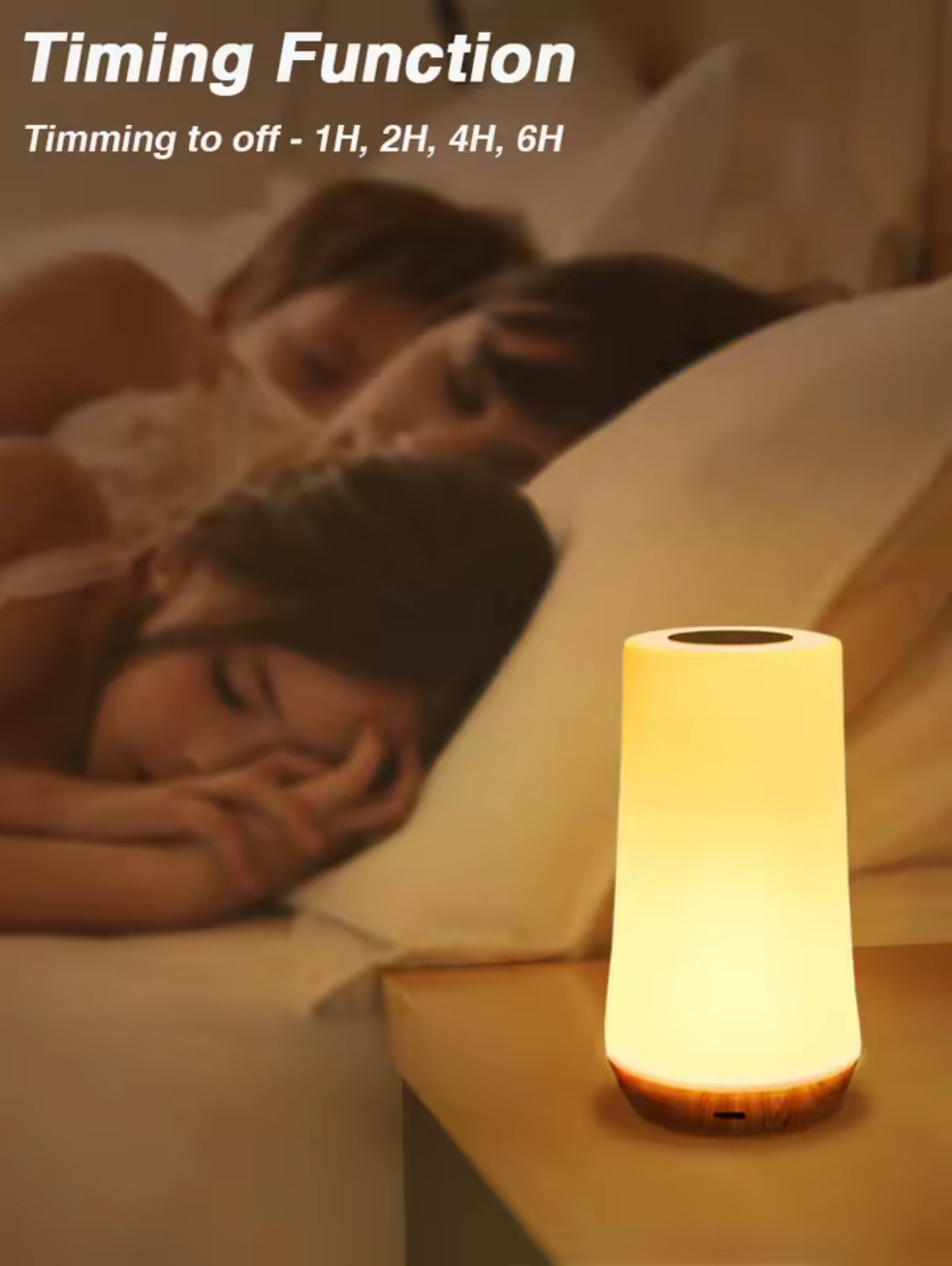 Lampada da notte e relax