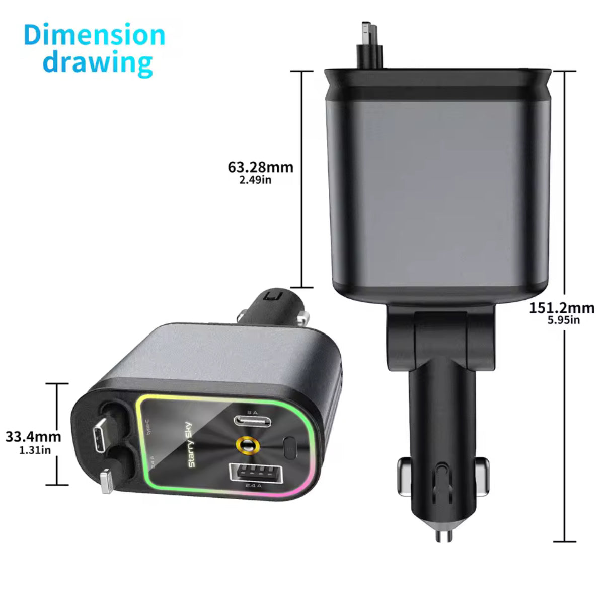 Multi caricatore per auto